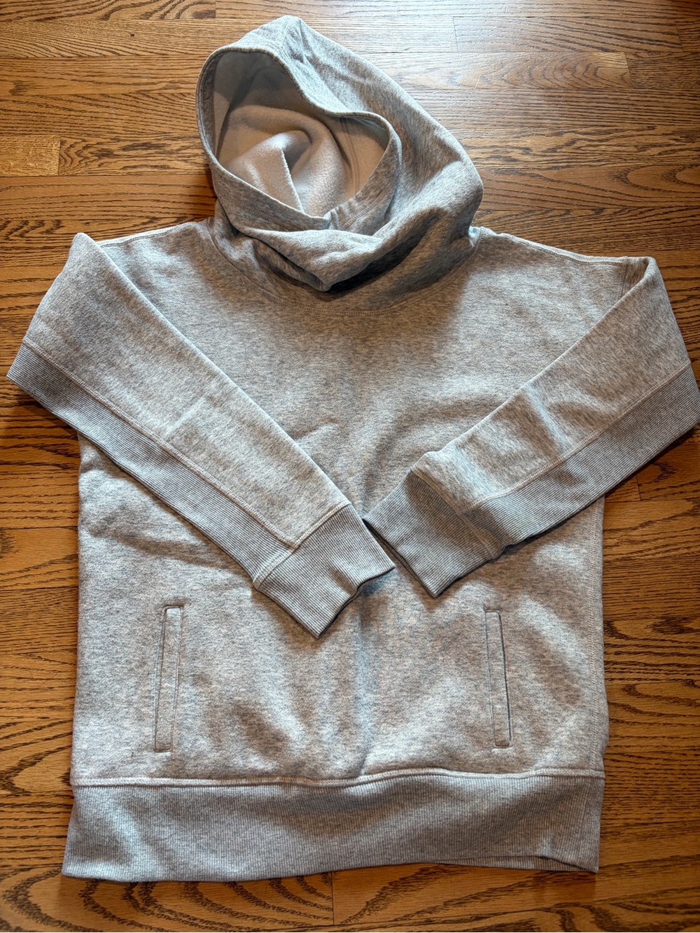 Zyia Oh So Soft Hoodie Sweatshirt Grey
